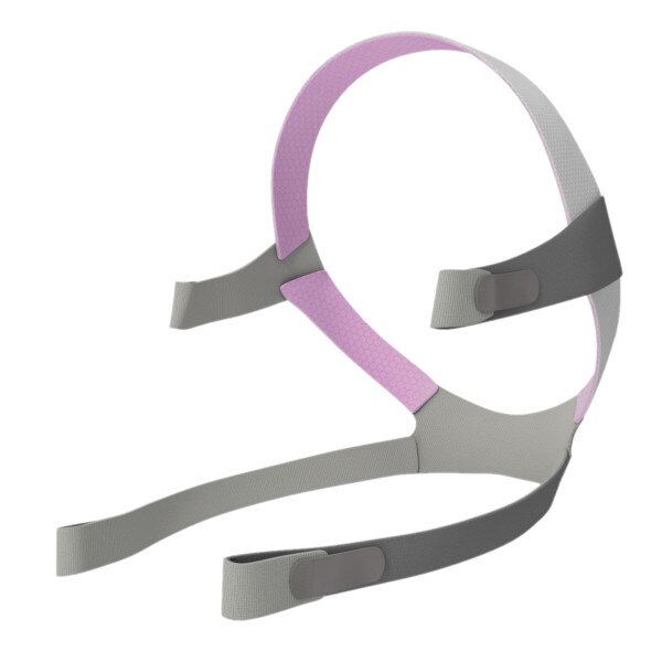 Pink and Gray ResMed Headgear